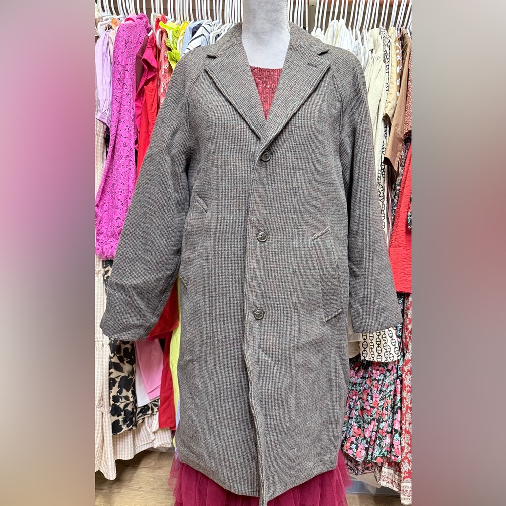NWT JCREW Rivington topcoat in wool blend - Picture 3 of 7